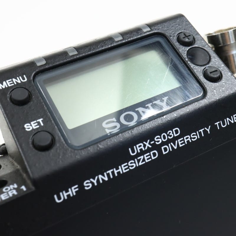 URX-S03D [UHFシンセサイザーダイバーシティチューナー]