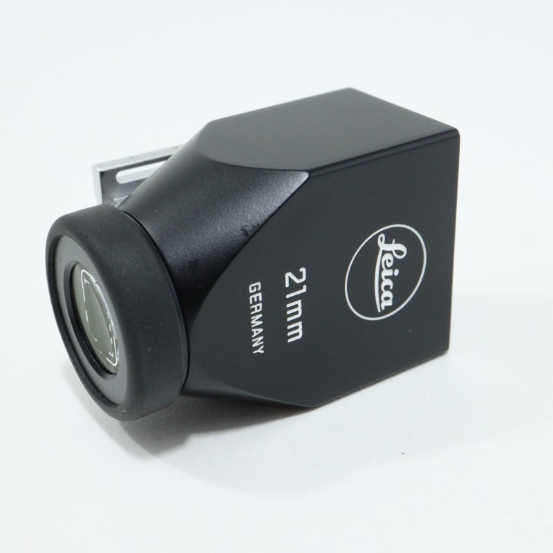 Leica ビューファインダー 21mm ブラック 【AB】-