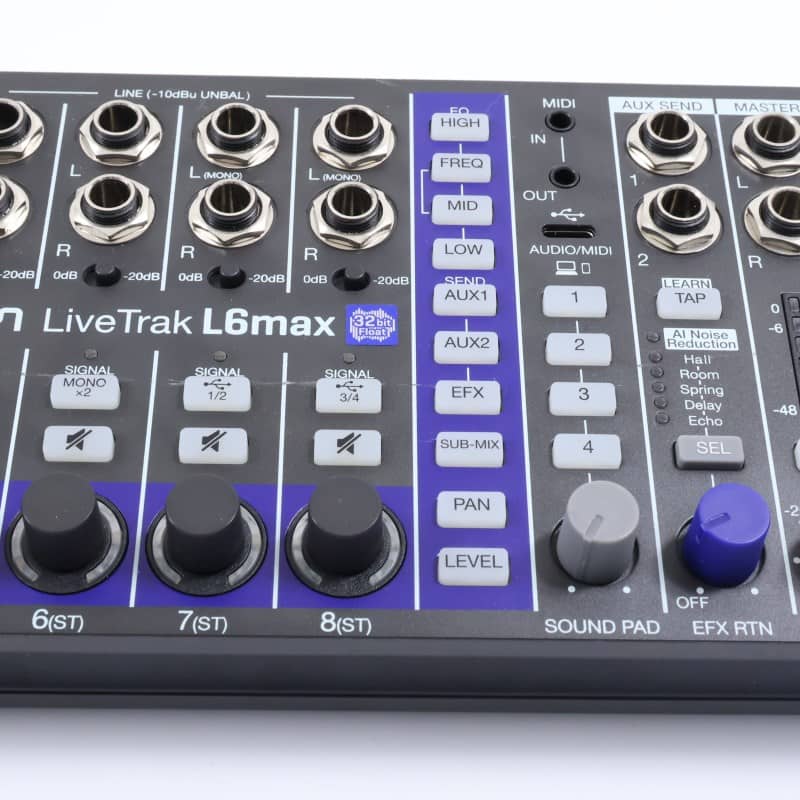 ZOOM LiveTrak L6max AB-ランク 中古｜フジヤカメラ
