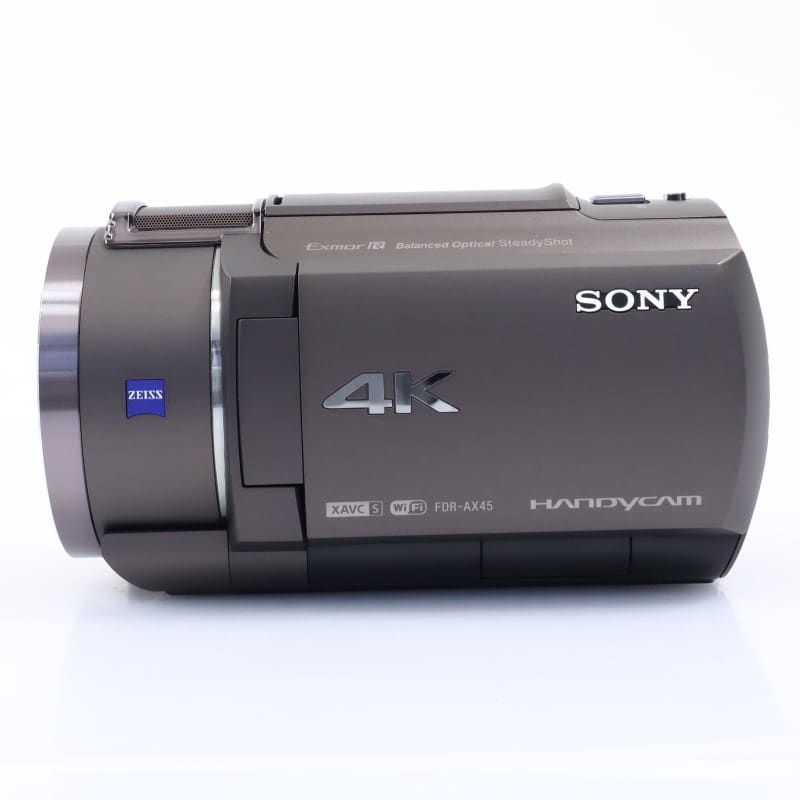 SONY FDR-AX45A ブロンズブラウン 4K ビデオカメラ 美品 箱付 SONY FDR-AX45A ブロンズブラウン FDR-AX45A/TIC ABランク 中古