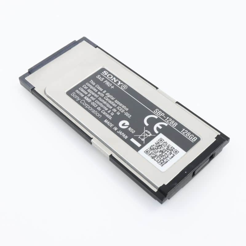 SBP-128B SXSメモリーカード SxS PRO+ 128GB