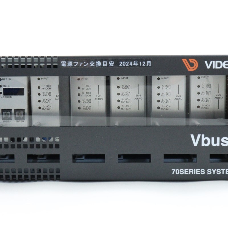 VIDEOTRON Vbus-70V [REF入力付き70形筐体10モジュール] 中古 C2120141206197｜フジヤカメラ