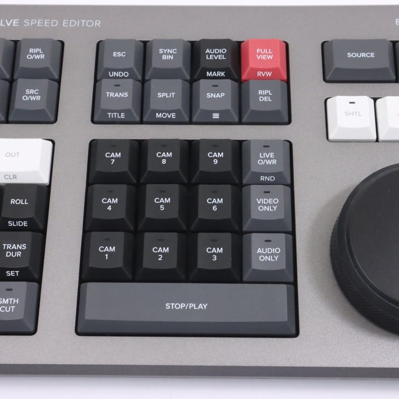 DaVinci Resolve Speed Editor