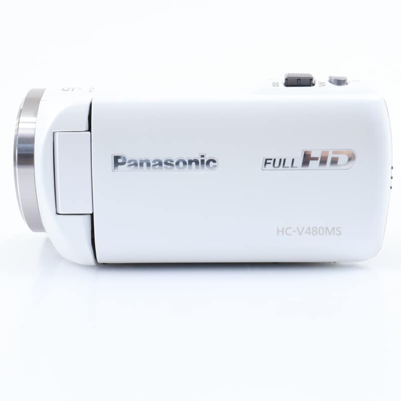 Panasonic HC-V480MS ホワイト HC-V480MS-W AB+ランク 中古｜フジヤカメラ