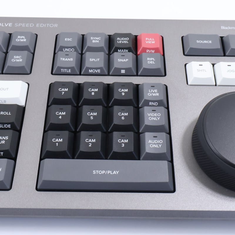 Blackmagic Design DaVinci Resolve Speed Editor AB+ランク 中古