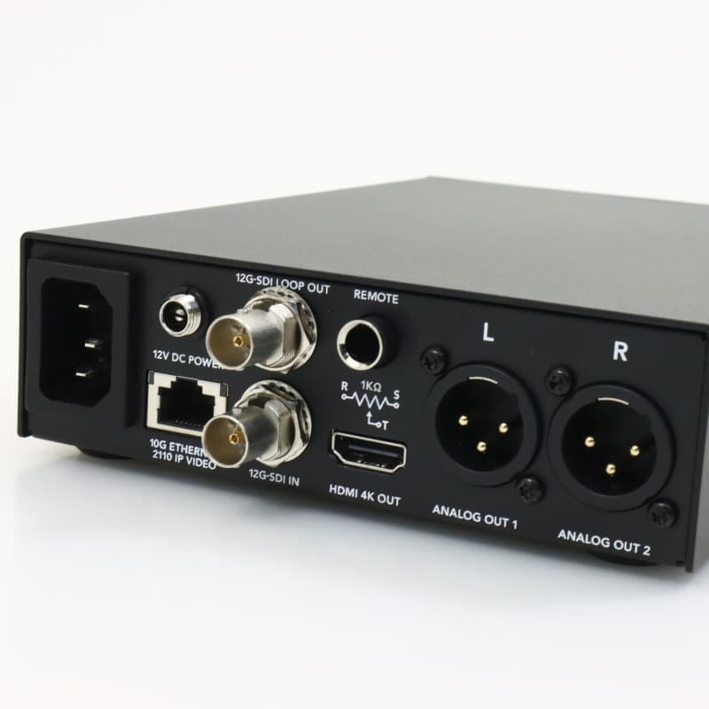 Blackmagic 2110 IP SDI to HDMI 12G