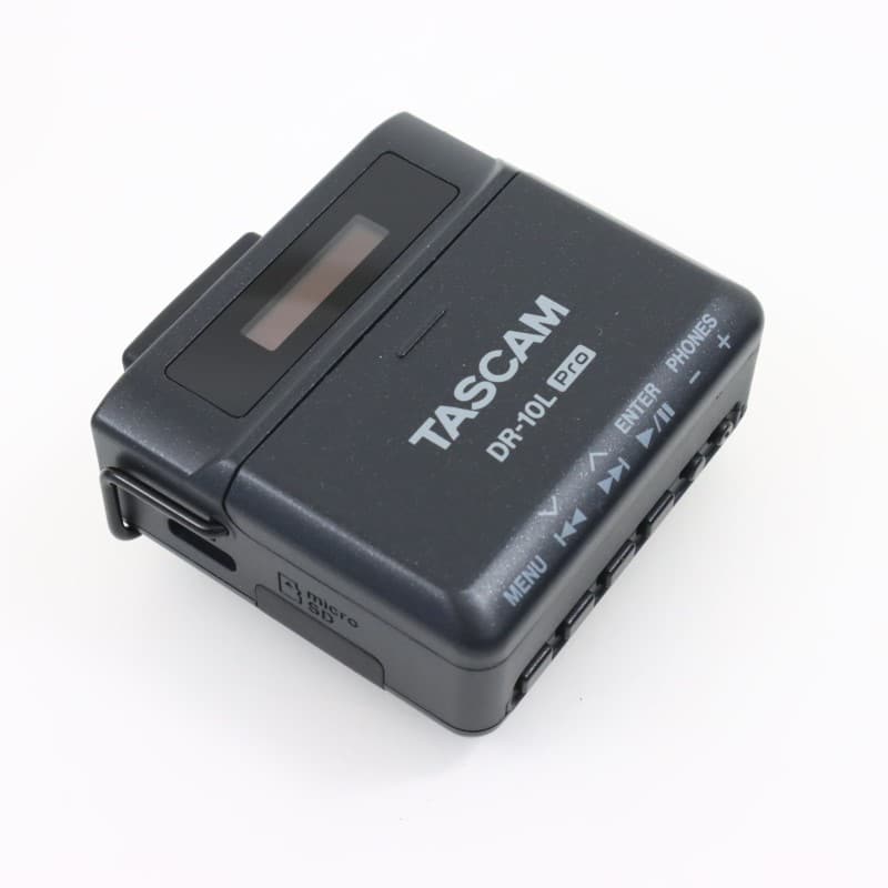 DR-10L Pro [32-Bit Float Field Recorder and Lavalier Mic]