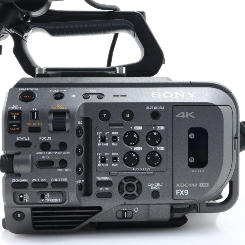 PXW-FX9V [PXW-FX9 XDCAMメモリーカムコーダー FX9 レンズ付属なしモデル]