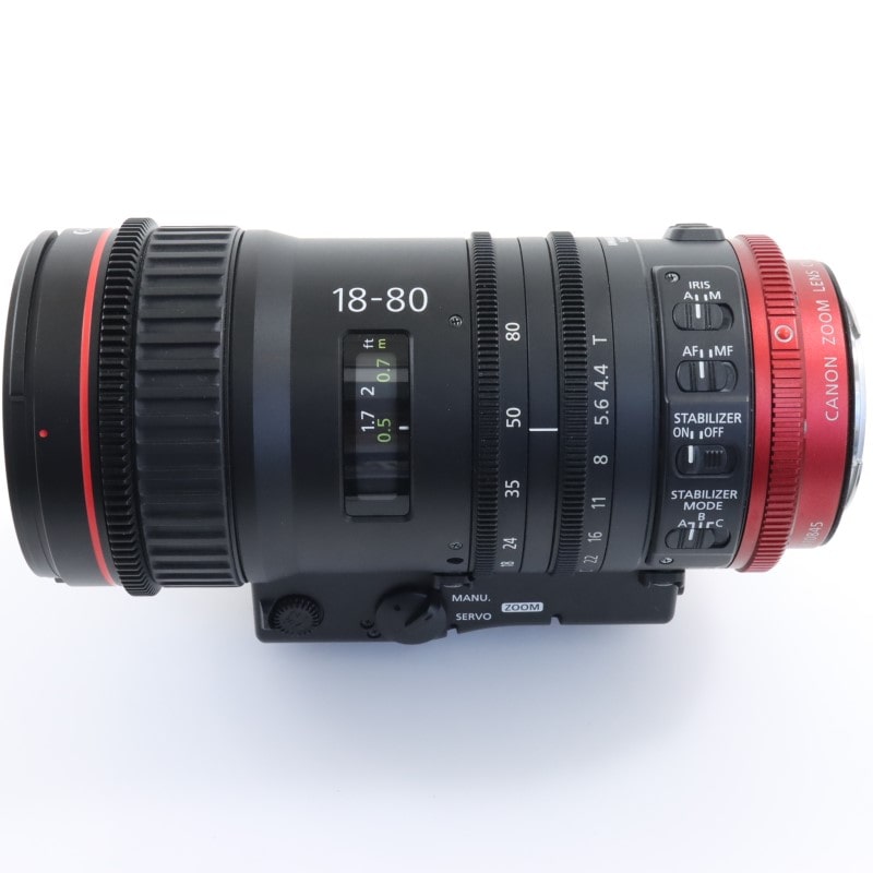 CN-E18-80mm T4.4 L IS KAS S [トップエンドズームレンズ(EFマウント)]
