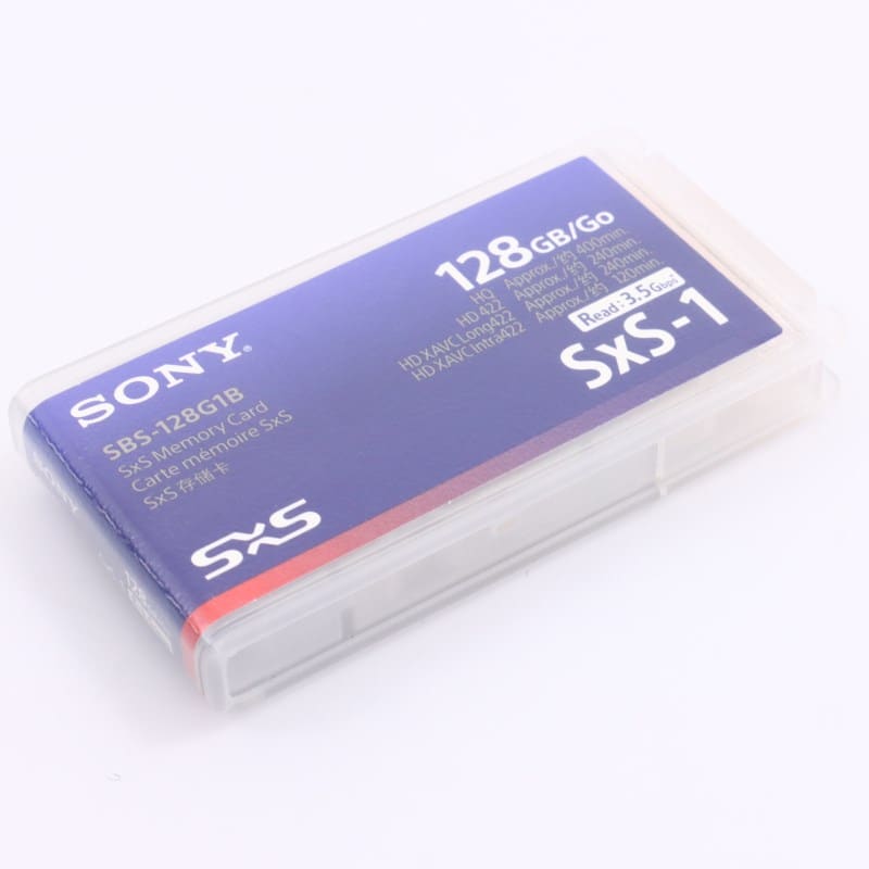 SBS-128G1B SXSメモリーカード SxS-1 128GB