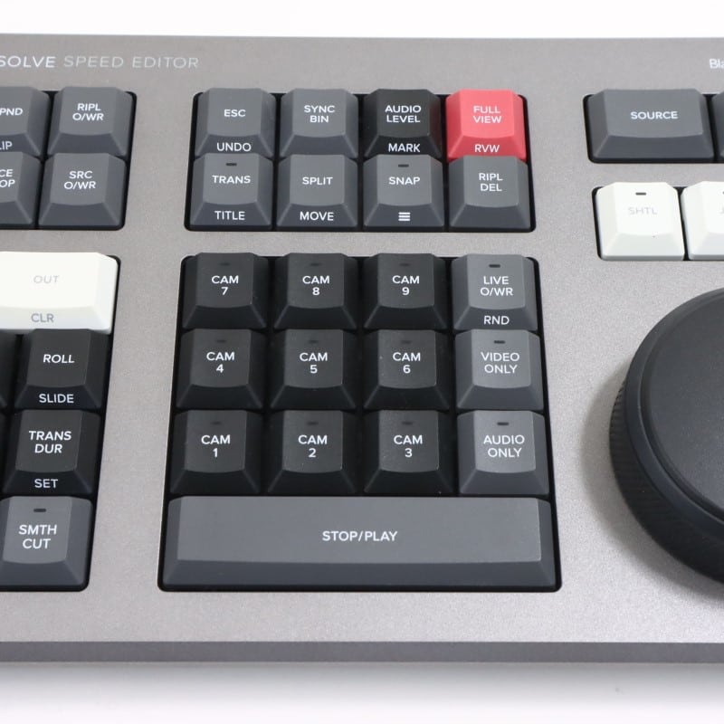 DV/RES/BBPNLMLEKA [DaVinci Resolve Speed Editor]