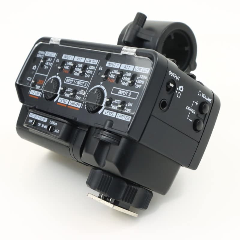 CA-XLR2d-AN [ミラーレスカメラ対応XLRマイクアダプター(アナログインターフェースキット)]