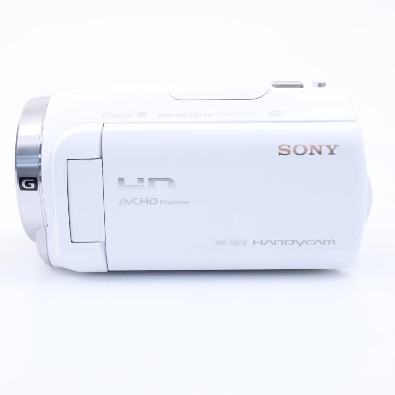 SONY HDR-CX680 ホワイト HDR-CX680/WC AB+ランク 中古｜フジヤカメラ