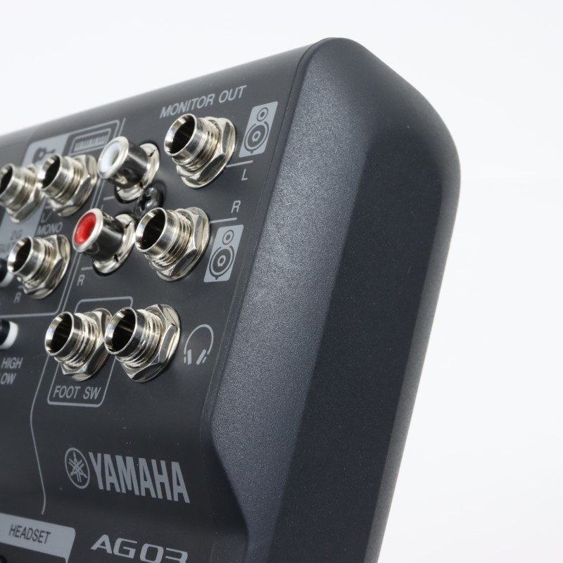 AG03MK2 Black [3チャンネルライブストリーミングミキサー ブラック]