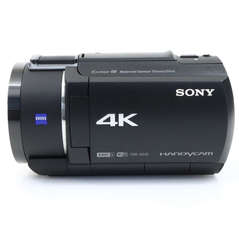 SONY FDR-AX45 4Kビデオカメラ ブラックカラー　高性能 ソニー 4K対応ビデオカメラ FDR-AX45 ブラック | カメラのお試し