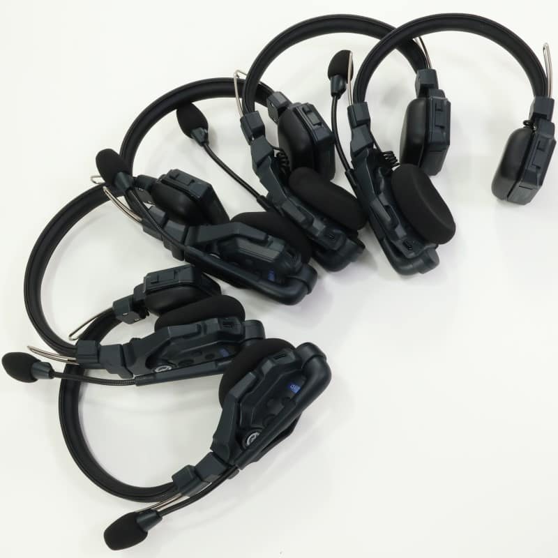 Solidcom C1-HUB8S [9-person Intercam with HUB & 8 Remote Headset]