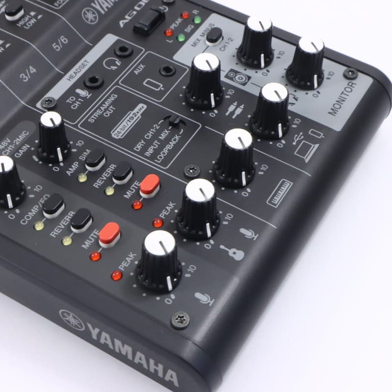 YAMAHA AG06MK2 Black AB+ランク 中古｜フジヤカメラ