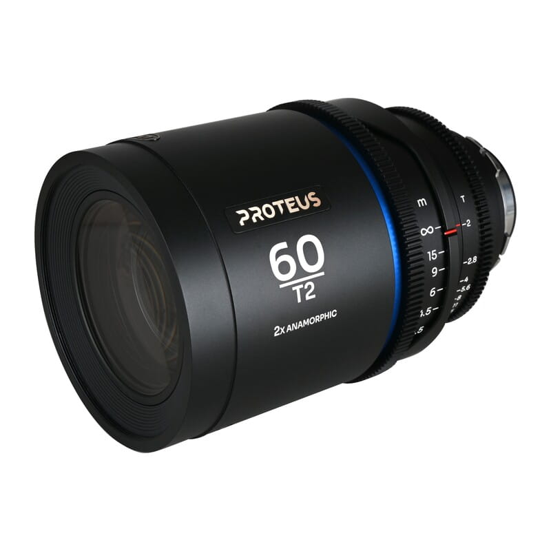 Proteus 2×Anamorphic 60mm T2 Blue Arri PL/Canon EF