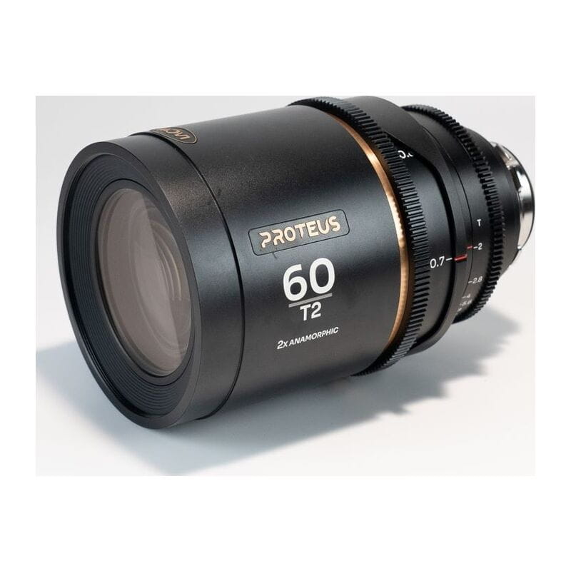 Proteus 2×Anamorphic 60mm T2 Amber Arri PL/Canon EF