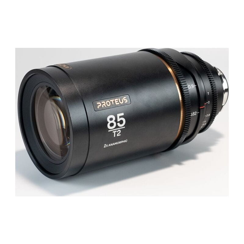 Proteus 2×Anamorphic 85mm T2 Amber Arri PL/Canon EF