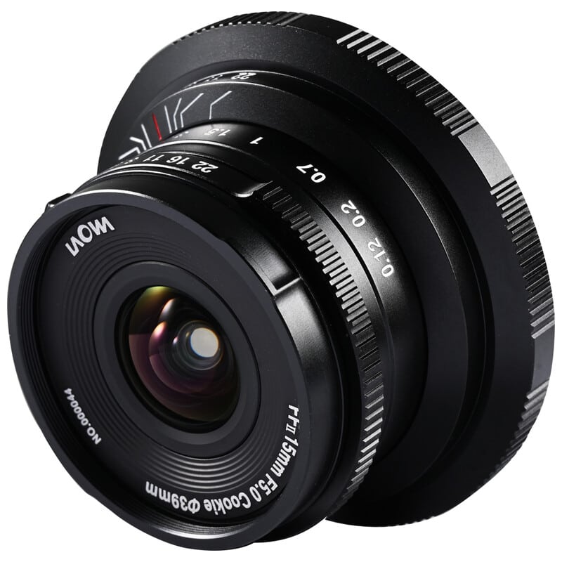 15mm F5 Cookie FF ブラック Lマウント LAO0683