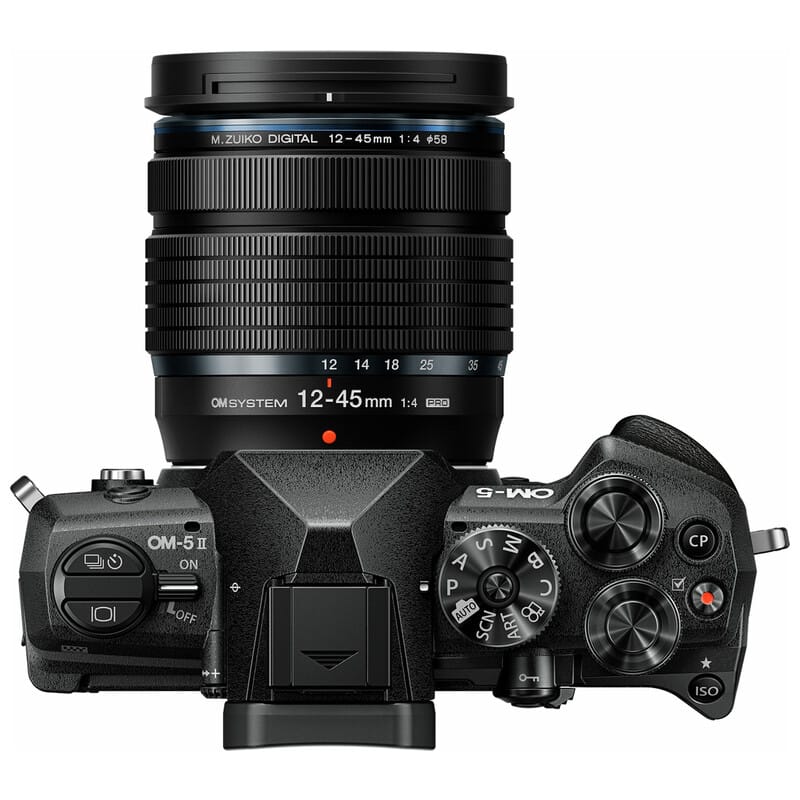 OM SYSTEM OM-5 Mark II 12-45mm F4.0 PRO レンズキット ブラック（2025年7月下旬発売予定）
