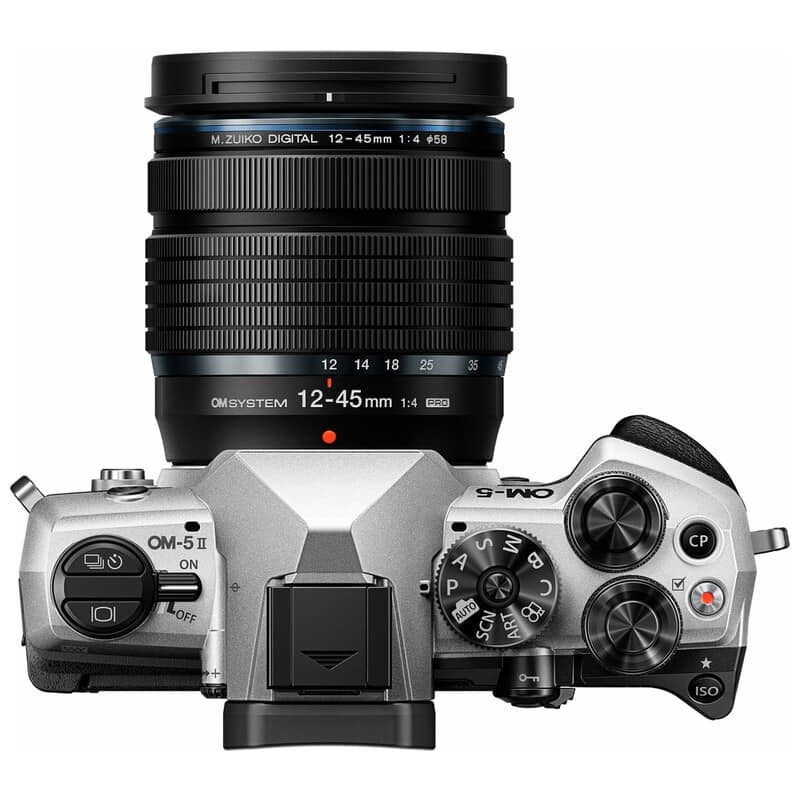 OM SYSTEM OM-5 Mark II 12-45mm F4.0 PRO レンズキット シルバー（2025年7月下旬発売予定）