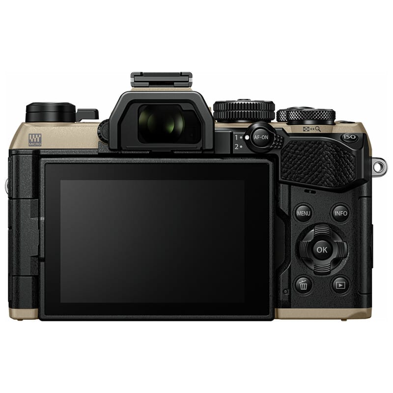 OM SYSTEM OM-5 Mark II ボディー サンドベージュ（2025年7月下旬発売予定）