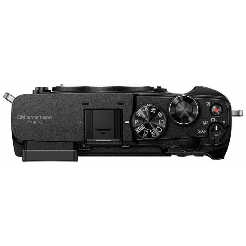【美品】OM SYSTEM OM-5 ボディ ブラック フラッシュ・グリップ付 OLYMPUS／OM SYSTEM OM SYSTEM PEN ボディ ブラック 新品｜フジヤカメラ