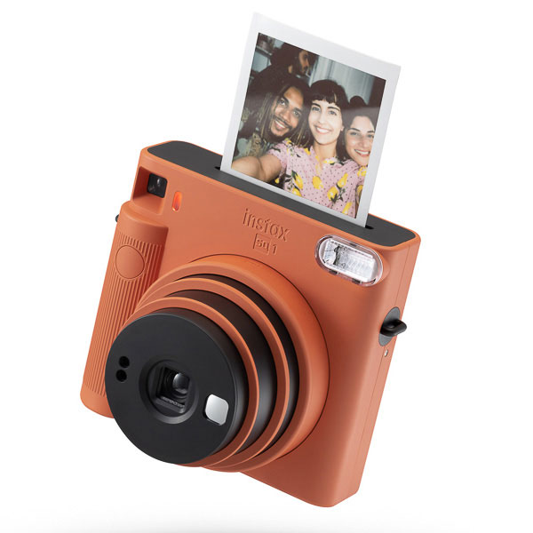 チェキスクエア instax SQUARE SQ1 テラコッタオレンジ