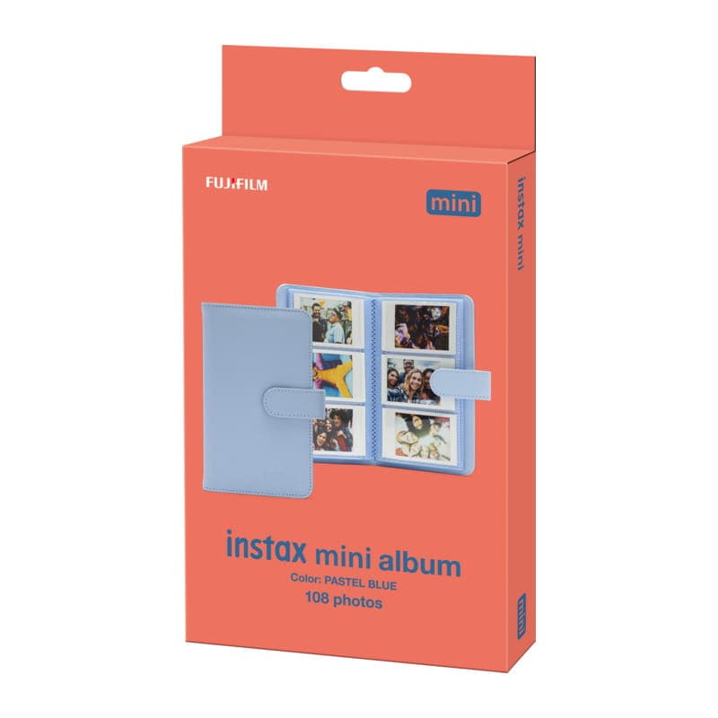 instax mini 12 アルバム 108 パステルプルー