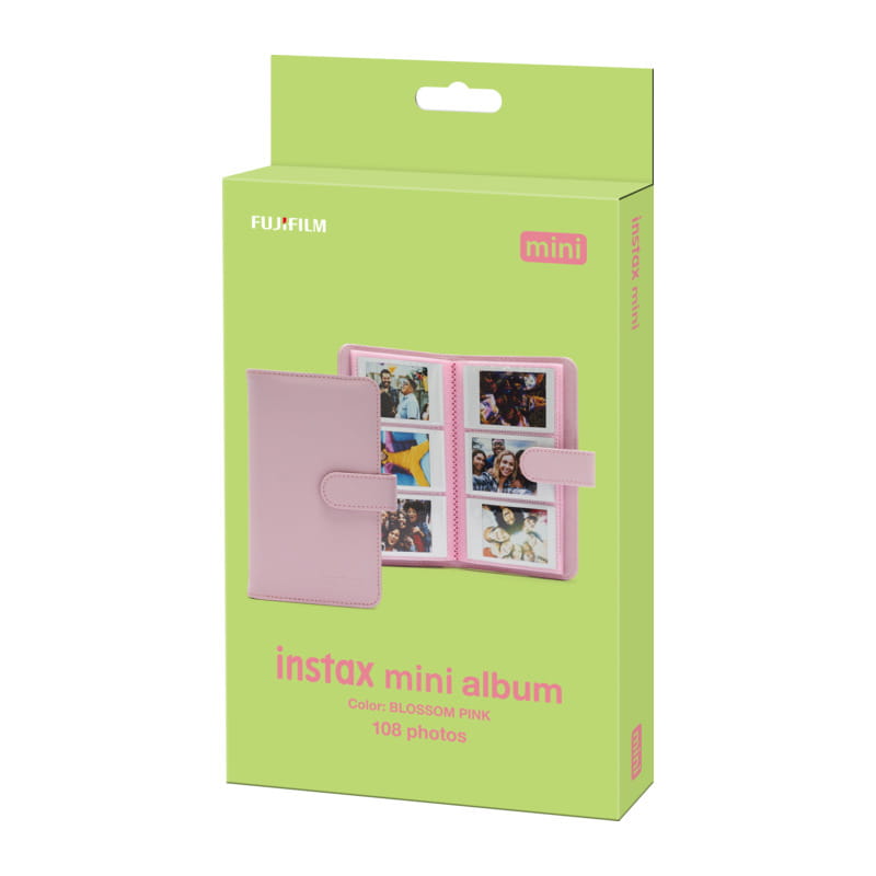 instax mini 12 アルバム 108 ブロッサムピンク