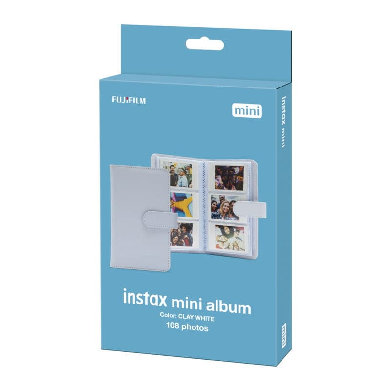 instax mini 12 アルバム 108 クレイホワイト