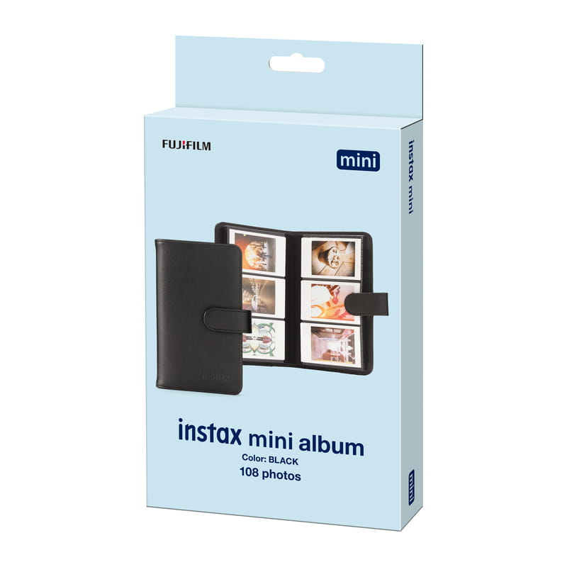 instax mini アルバム108 ブラック