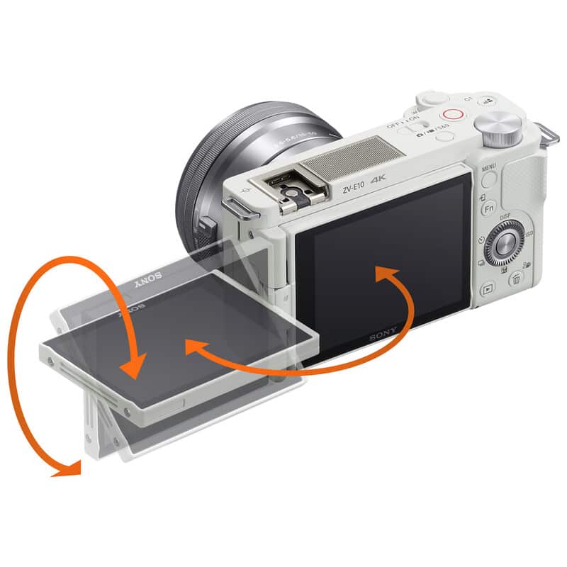 VLOGCAM ZV-E10 パワーズームレンズキット ホワイト ZV-E10K W