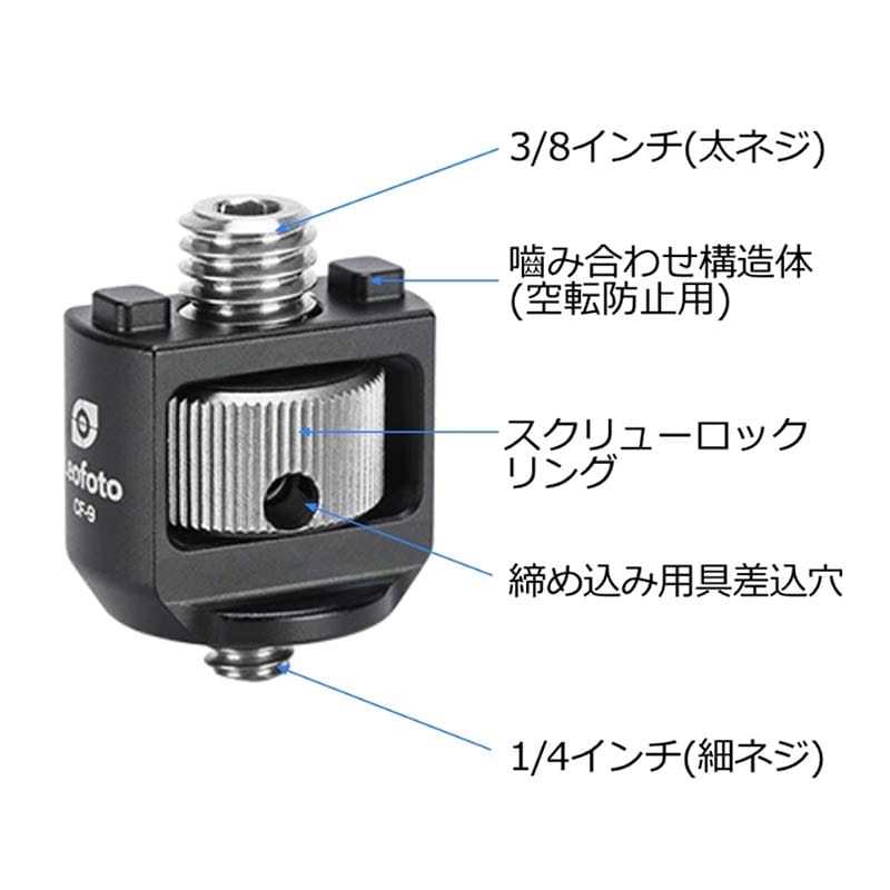 CF-9 ユニバーサル変換アダプター