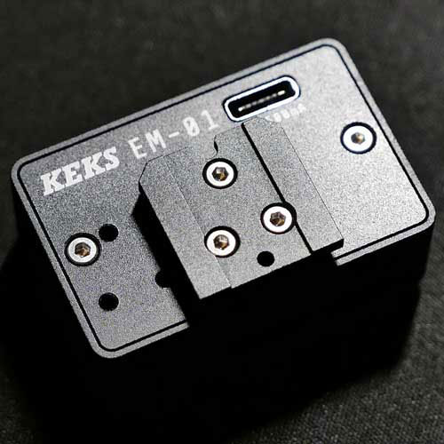 デジタル露出計 EM01 BLACK ブラック〔EM01BK〕