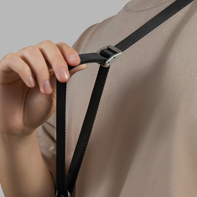 Levo AIR ネックストラップ ブラック JLA01A
