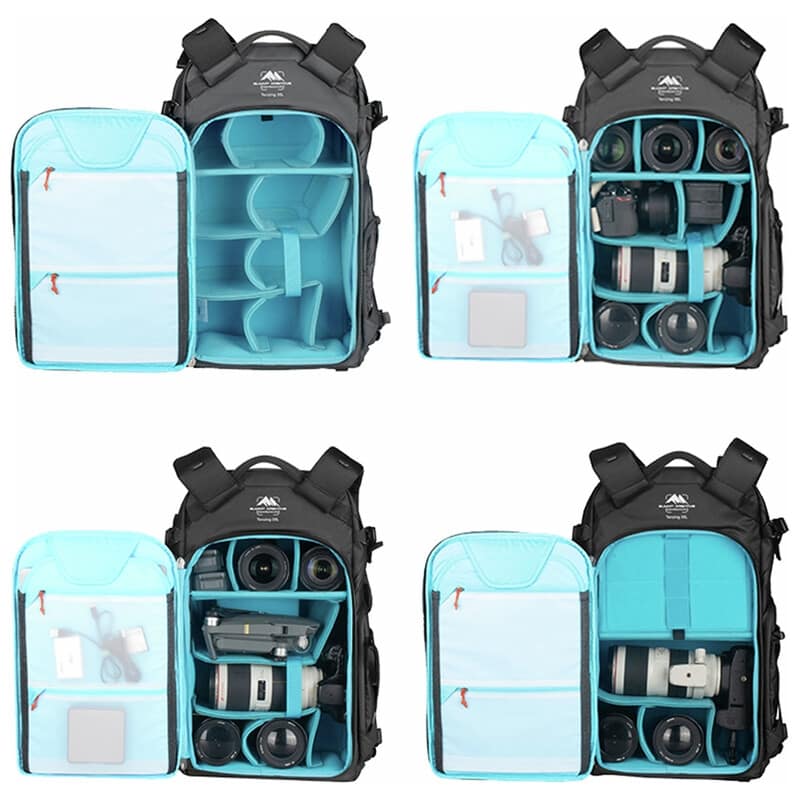 テンジン 35L ジップ バックパック ブラック SUM-TENZING35L-BK