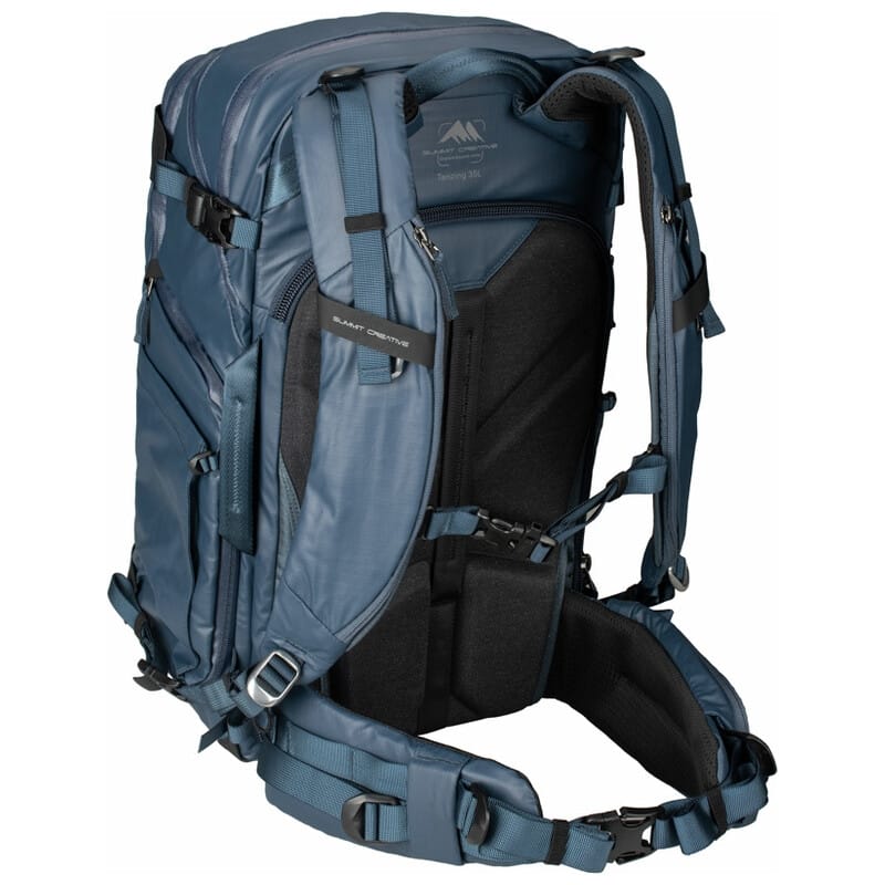 テンジン 35L ジップ バックパック ブルー SUM-TENZING35L-BL