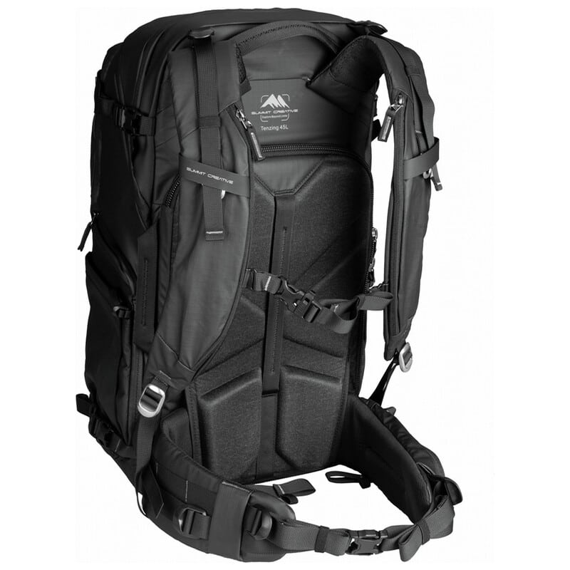 テンジン 45L ジップ バックパック ブラック SUM-TENZING45L-BK