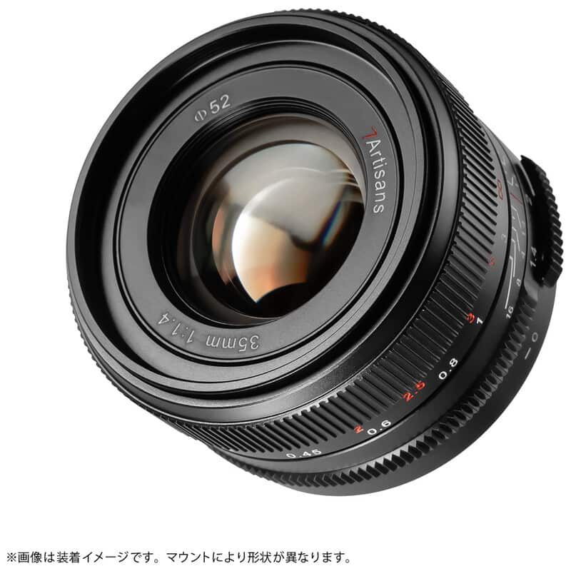 7Artisans 35mm F1.4 III ブラック キヤノンRFマウント
