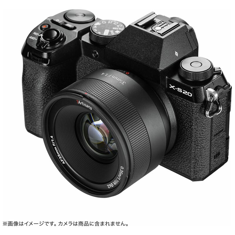 7Artisans 35mm F1.4 AF ブラック 富士フイルムXマウント 3514XB-AF