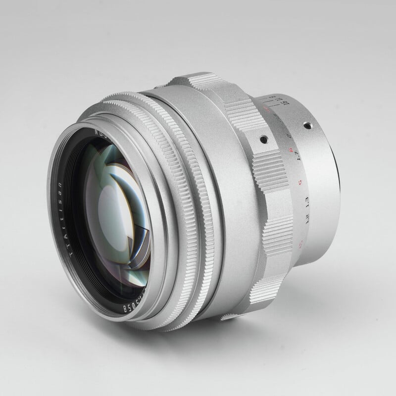 TTArtisan 75mm f/1.5 M42マウント シルバー TT-75F15-M42-S