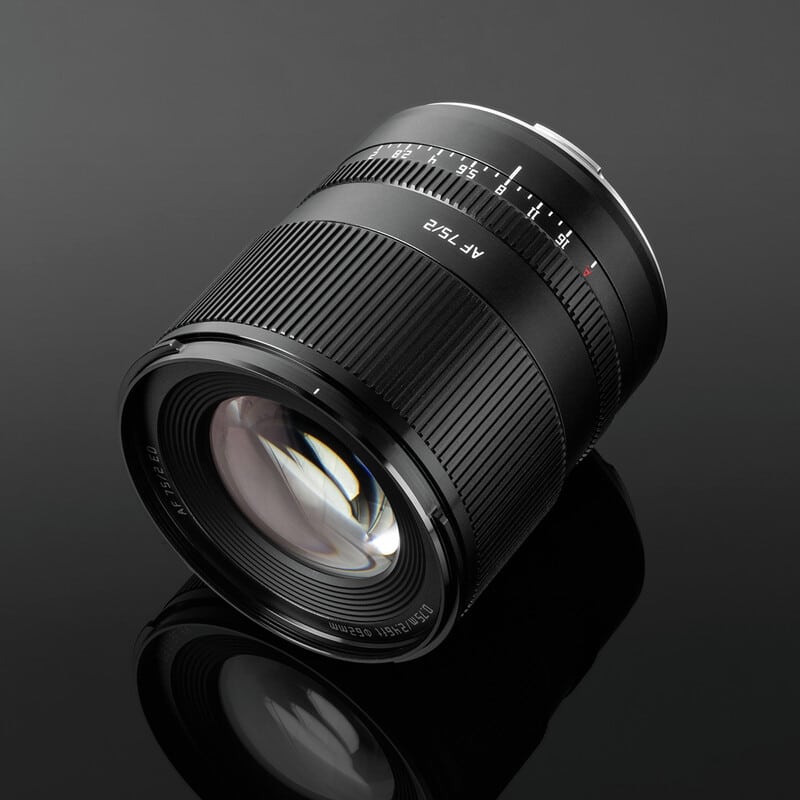 TTArtisan AF 75mm f/2 Lマウント ブラック TT-75F2AF-L-B