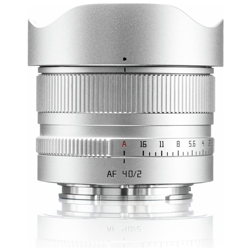 銘匠光学 TTArtisan AF 40mm f/2 ソニーEマウント シルバー TT-40F2AF-E-S