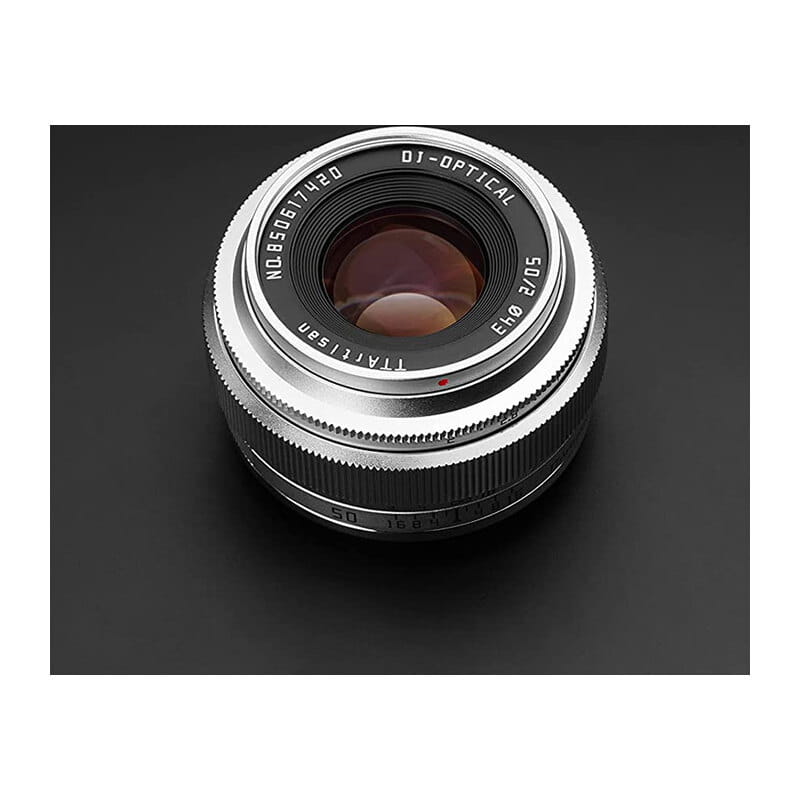 TTArtisan 50mm f/2 シルバー キヤノンEF-Mマウント