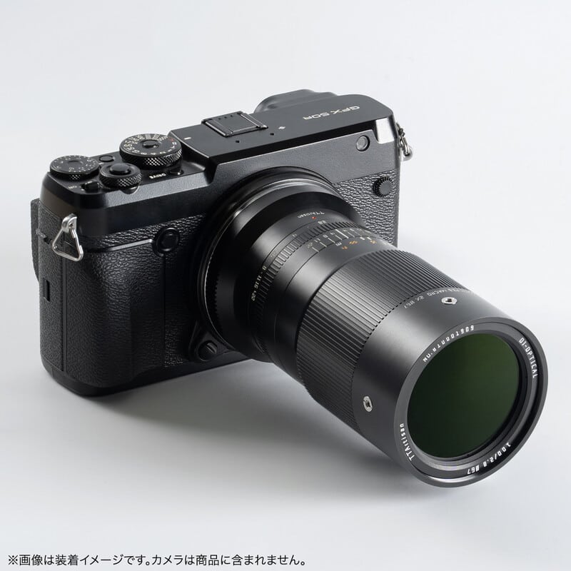 TTArtisan 100mm f/2.8 MACRO 2X ブラック 富士フイルムGFX Gマウント TT-100F28M-G