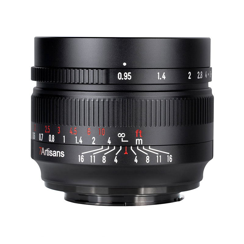7Artisans 50mm F0.95 ブラック キヤノンEF-Mマウント