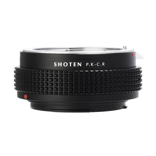 SHOTEN PK-CR (ペンタックスKマウントレンズ→キヤノンRFマウント変換) マウントアダプター